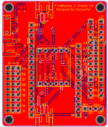 FireBeetle 2 ESP32 C6 裘老师手把手教你做C6扩展板图2