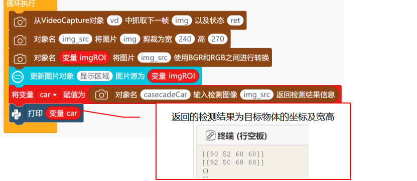 基于行空板的opencv车辆检测装置图21