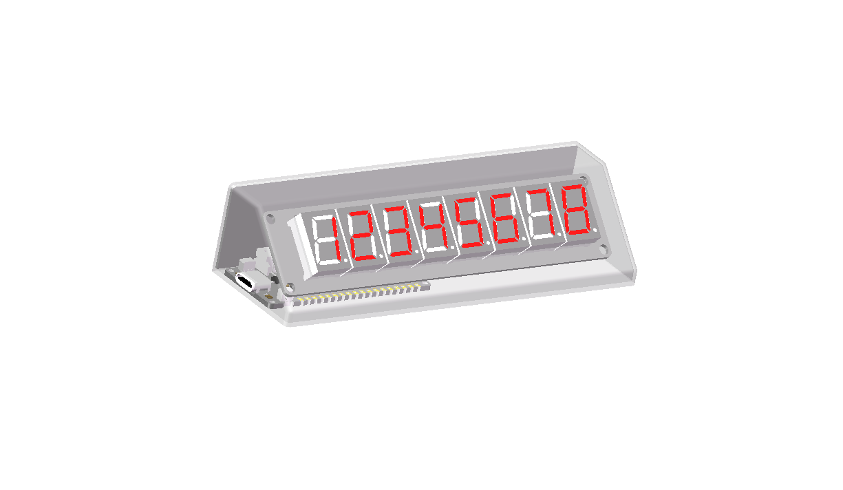 FireBeetle 2 ESP32-C6--数码管的“光污染”图3
