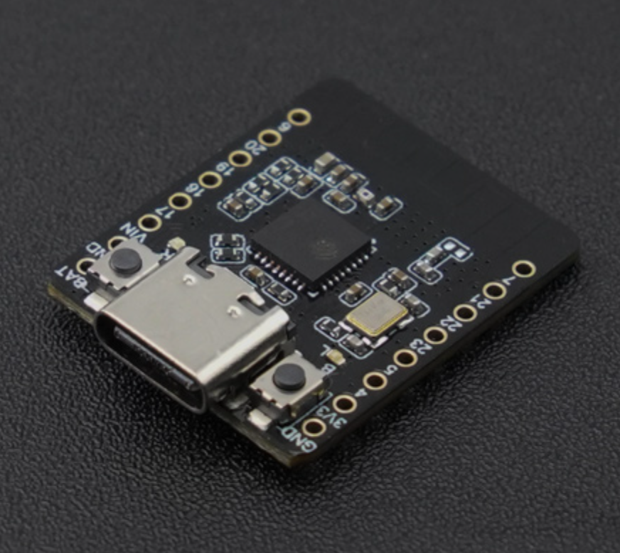 Beetle ESP32 C6接带LED灯的数字按键测评初体验图1