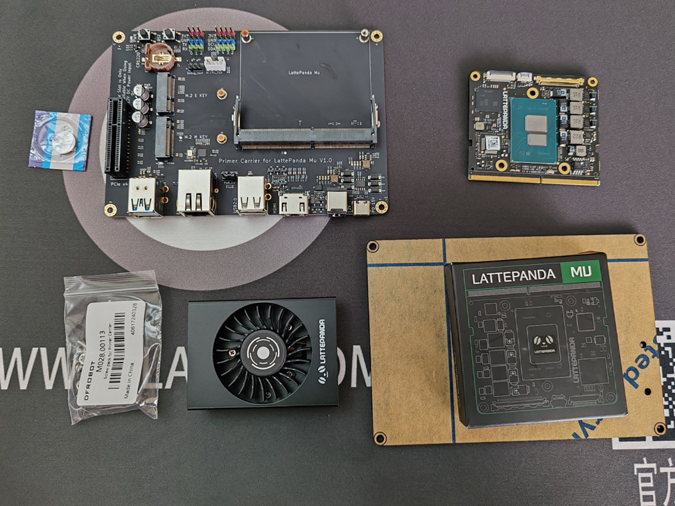 LattePanda Mu x86计算模块套件开箱图1