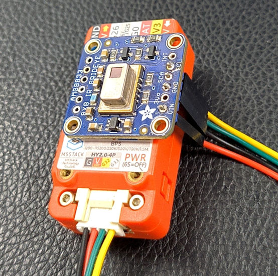 基于M5StickC Plus+AMG8833制作的的双线性插值红外摄像头图2