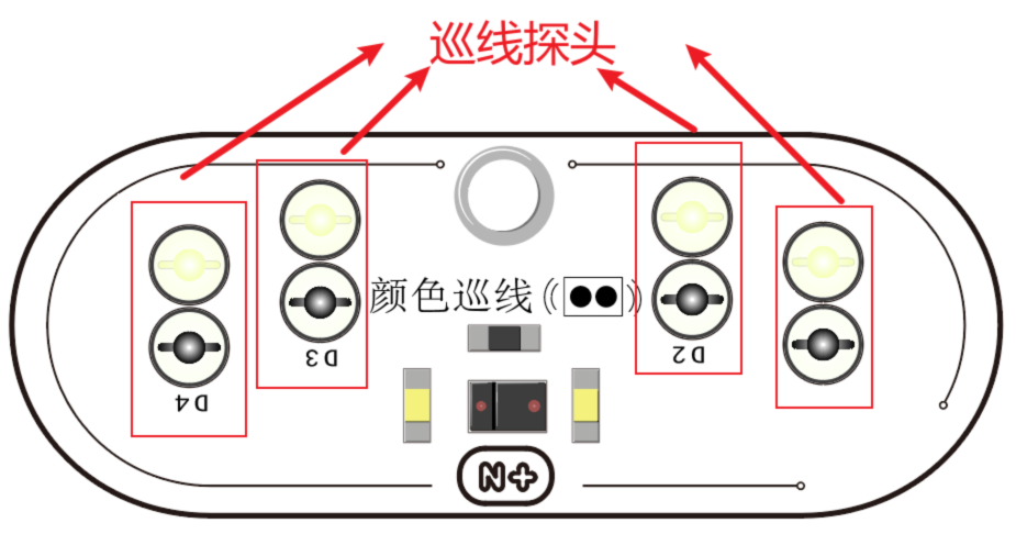 基于掌控板的两轮巡线程序图2