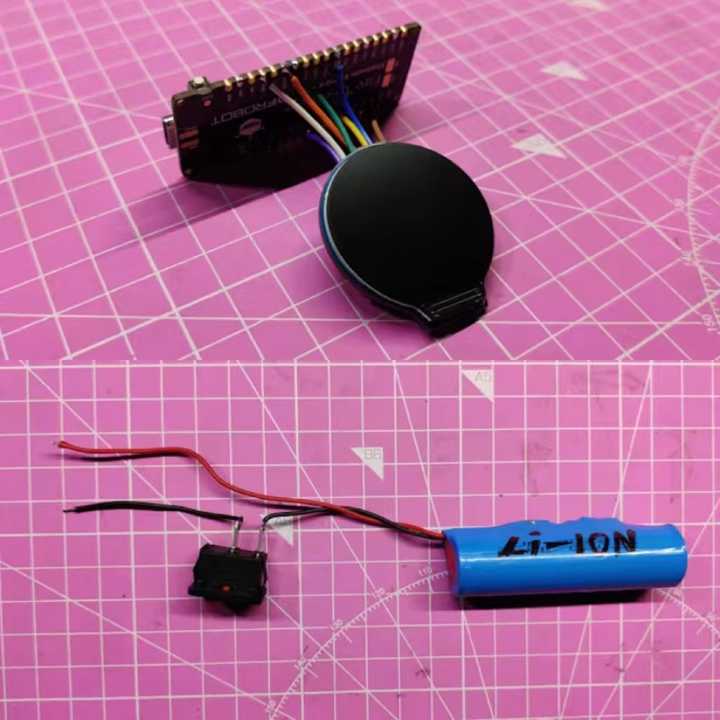 用Firebeetle ESP32-E复刻辐射中的哔哔小子手表(PiP Watch)图2