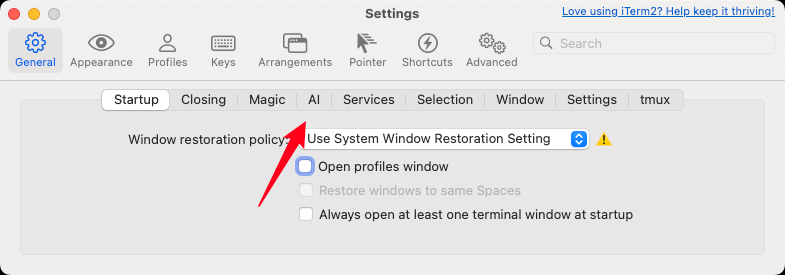在 iterm2 中使用本地大语言模型 ollama 进行工作图3