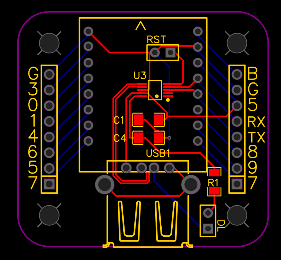 Ch554 制作USB Host 实现USB键盘转蓝牙图3