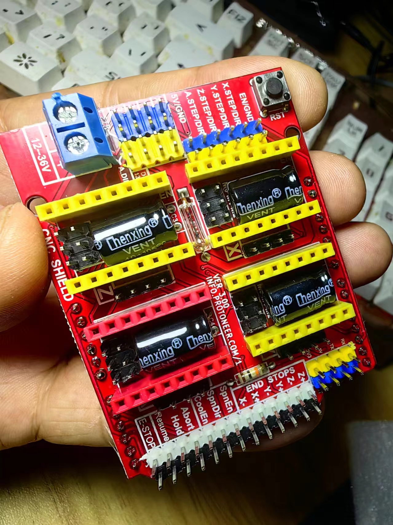 【花雕学编程】Arduino动手做（224）---CNC Shield V3 拓展模块封面