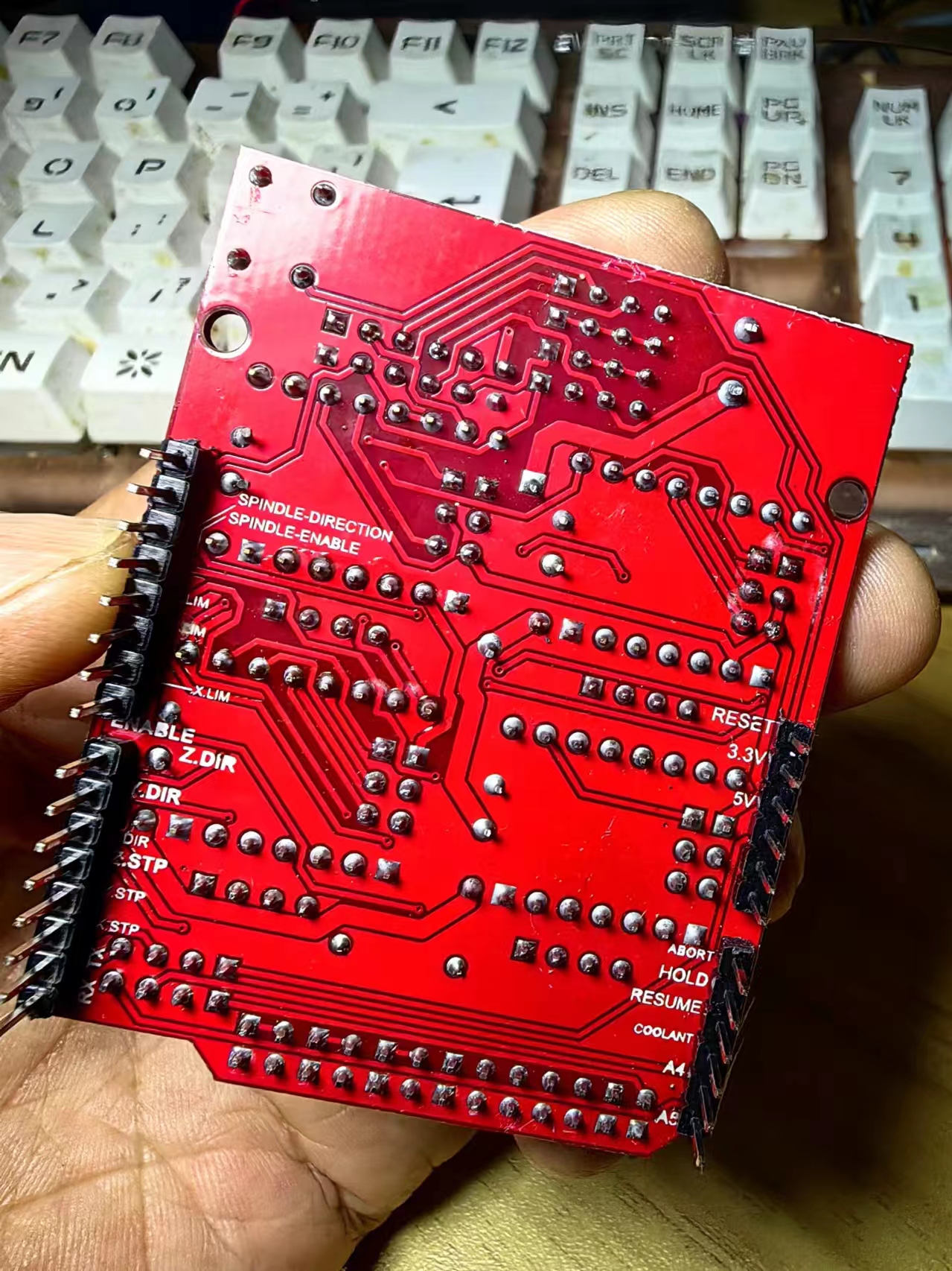 【花雕学编程】Arduino动手做（224）---CNC Shield的6个小实验图2