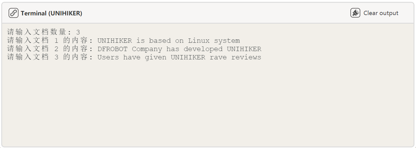 基于NLTK库的UNIHIKER文本分析助手图12