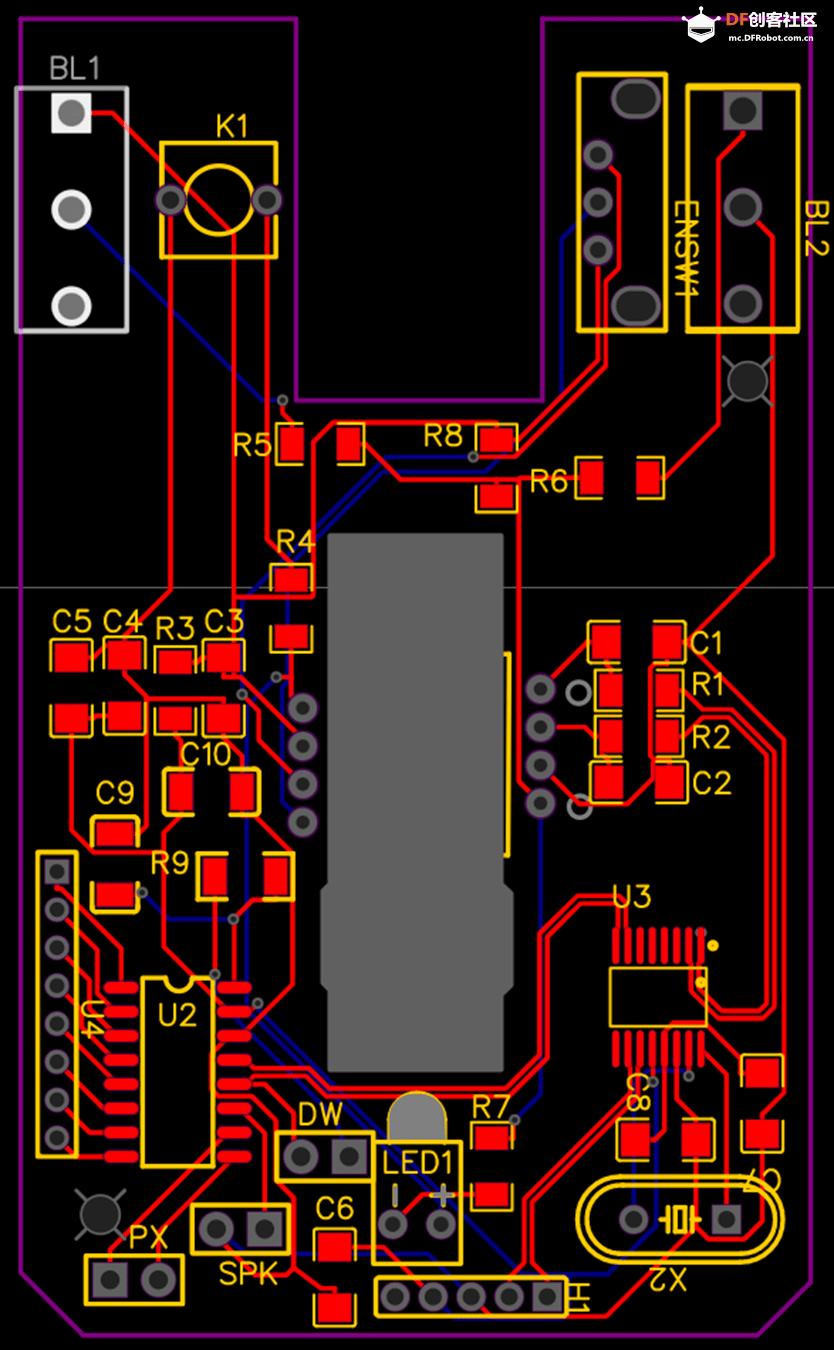自制ESP32遥控两速全轮驱动车、钓鱼佬利器——智能喂...图14