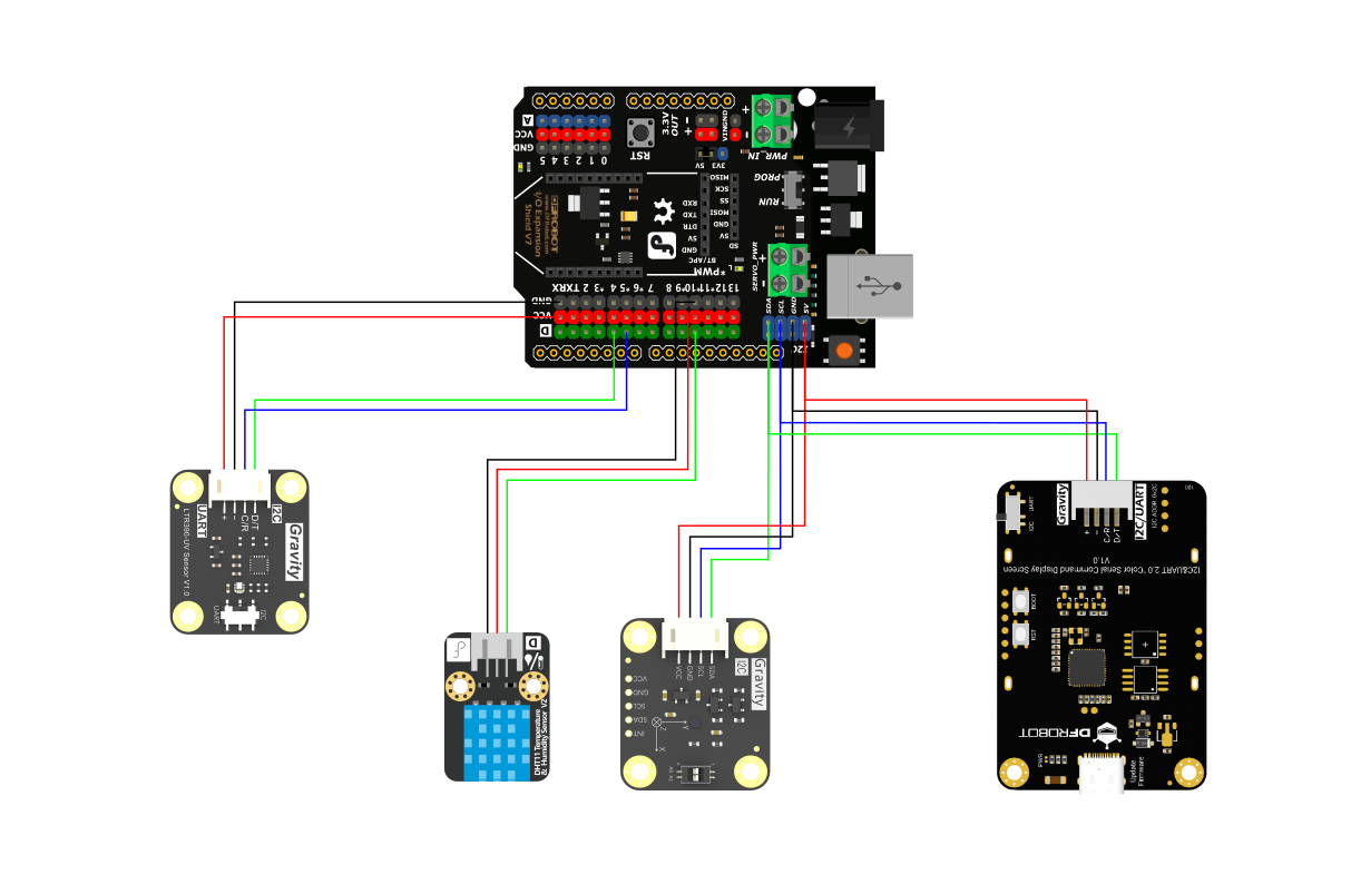 自制一个基于Arduino的实时气象站图3