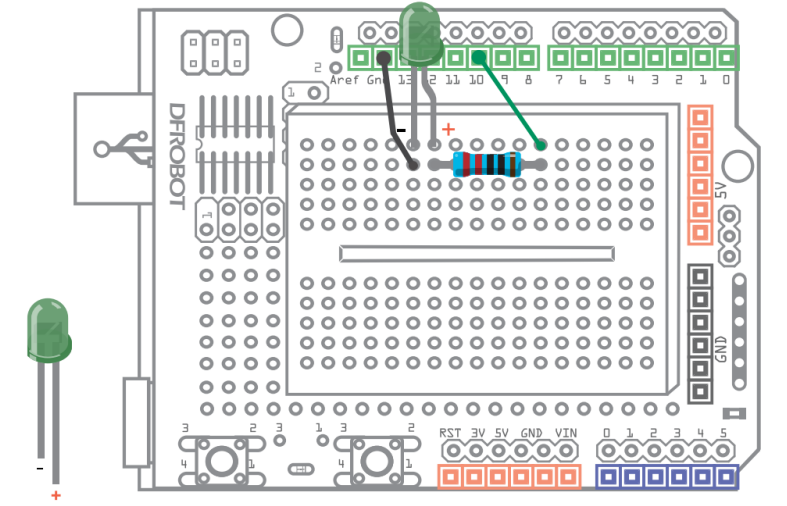 Arduino教程 04 呼吸灯「DFR0100」图3