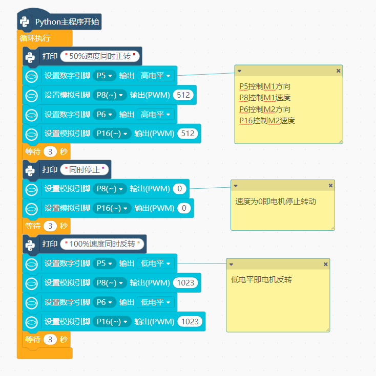 行空板电机扩展板 apriltag小车跟踪项目图13
