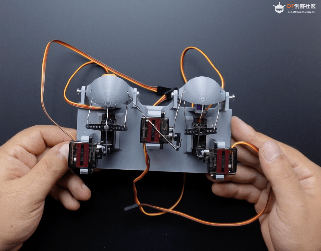 基于Arduino做的“鱿鱼游戏”BOSS面具,支持动作检测图6