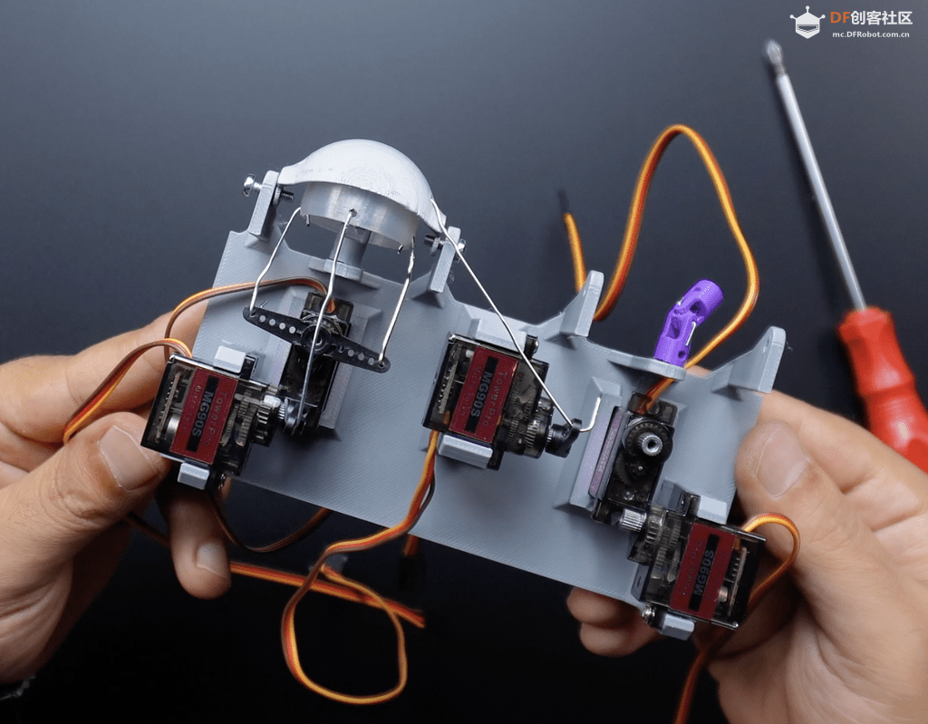 基于Arduino做的“鱿鱼游戏”BOSS面具,支持动作检测图18