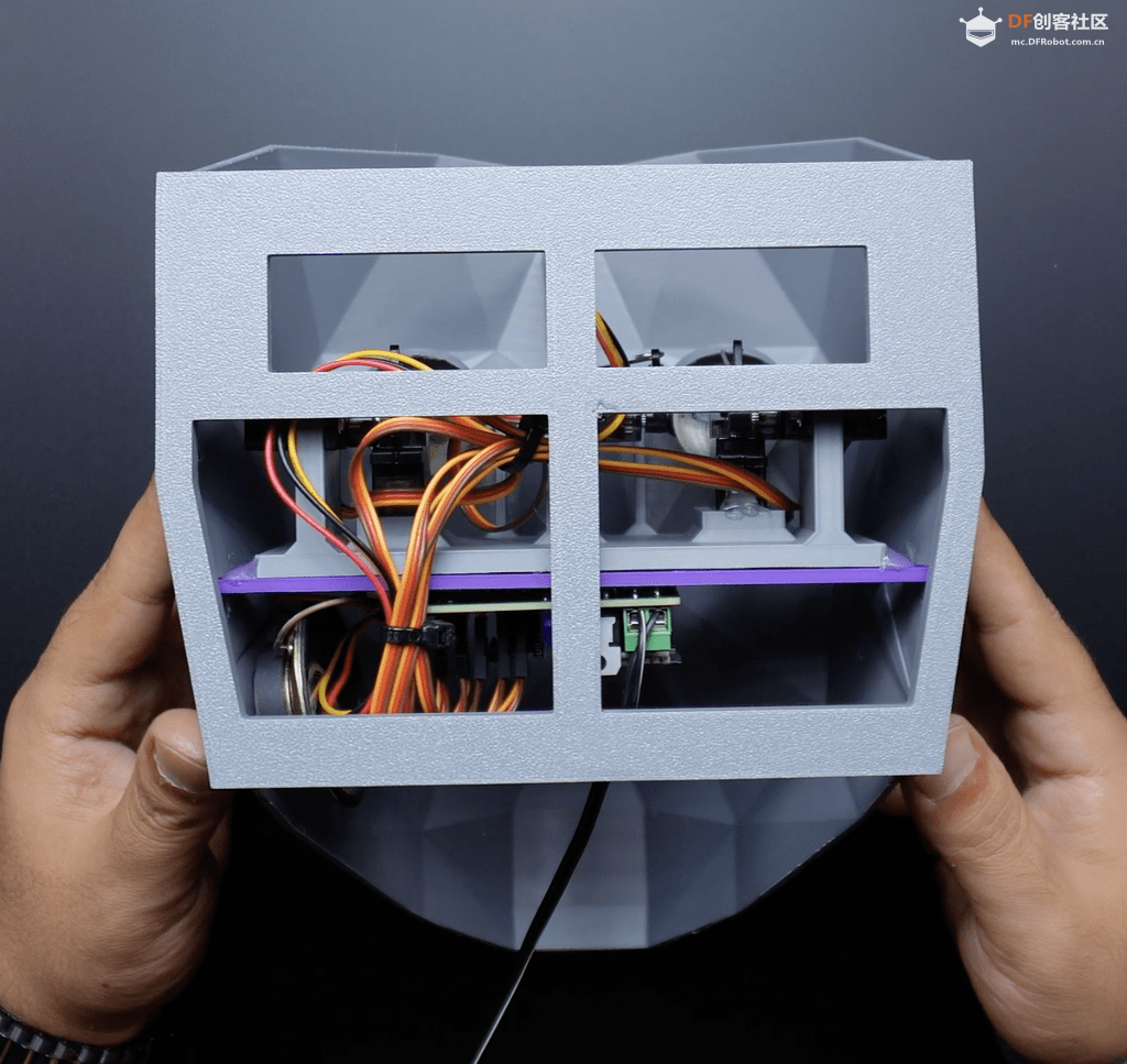 基于Arduino做的“鱿鱼游戏”BOSS面具,支持动作检测图39
