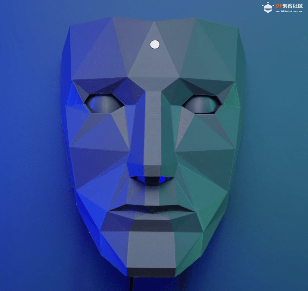 基于Arduino做的“鱿鱼游戏”BOSS面具,支持动作检测图41