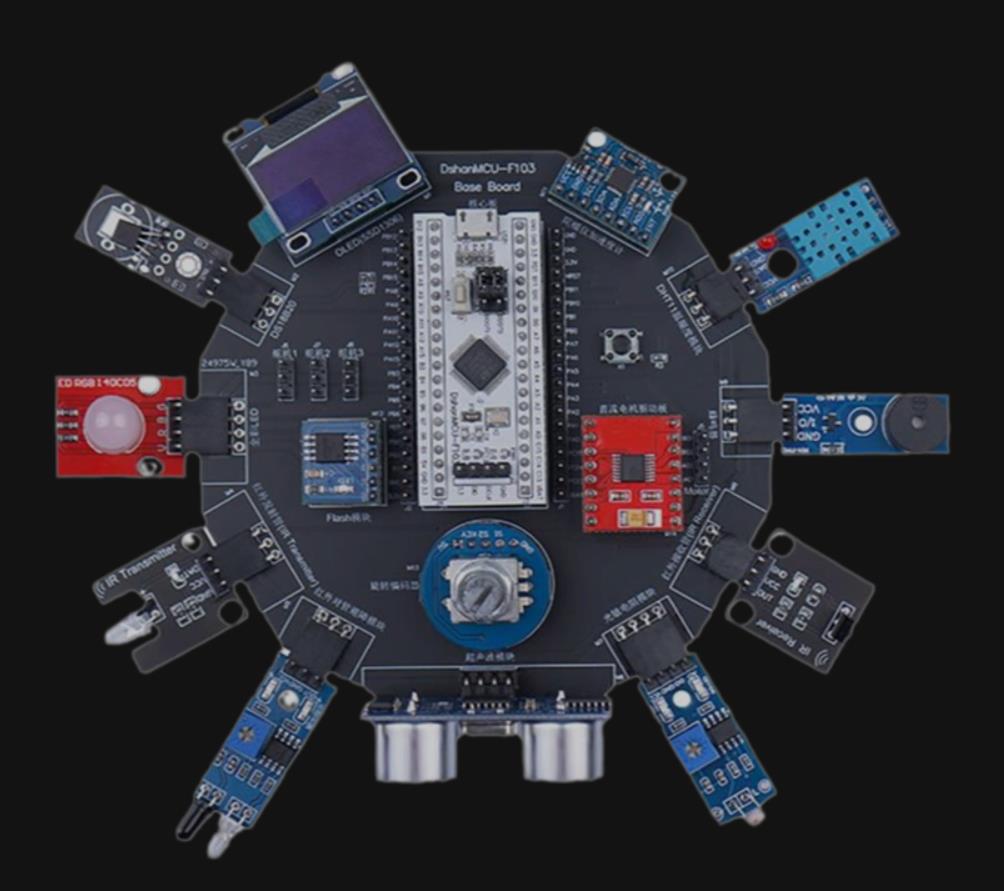 【花雕学编程】Arduino动手做（236）---FreeRTOS组合实验板图1