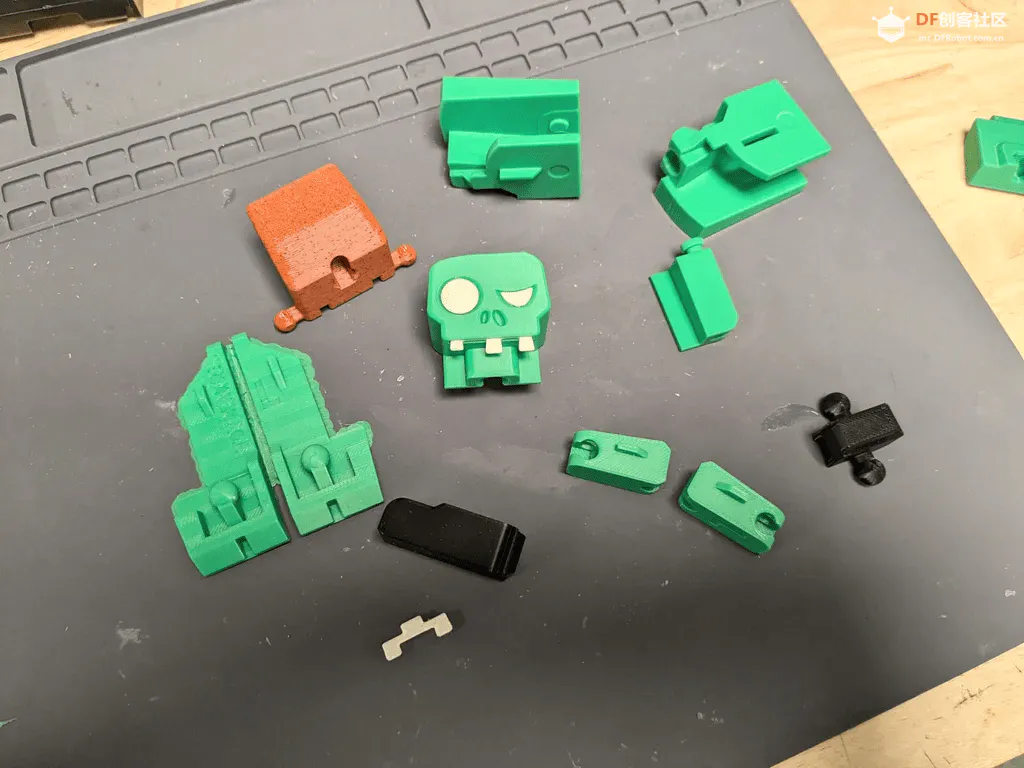 【万圣节项目】做一个3D打印的可以变形的僵尸人!图9