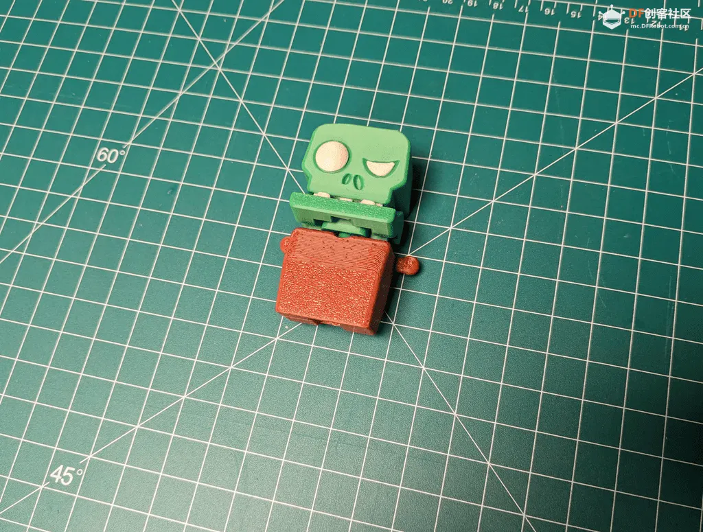 【万圣节项目】做一个3D打印的可以变形的僵尸人!图13