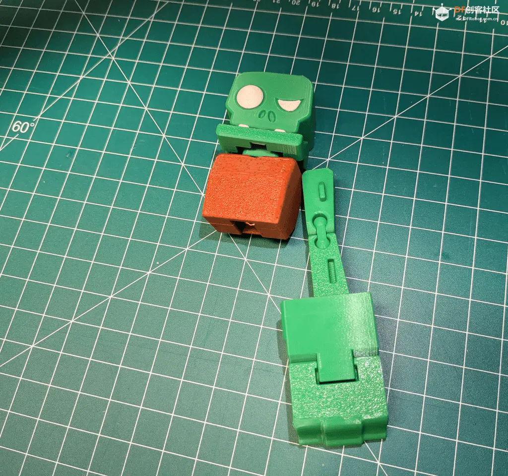 【万圣节项目】做一个3D打印的可以变形的僵尸人!图18