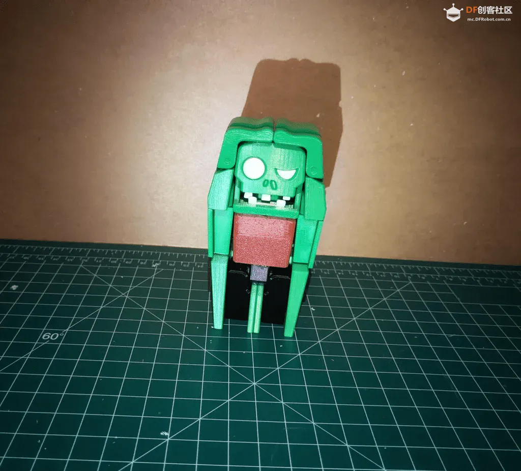 【万圣节项目】做一个3D打印的可以变形的僵尸人!图27