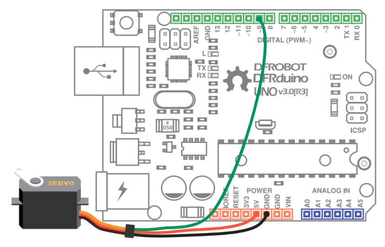 Arduino教程10 舵机初动「DFR0100 」图2