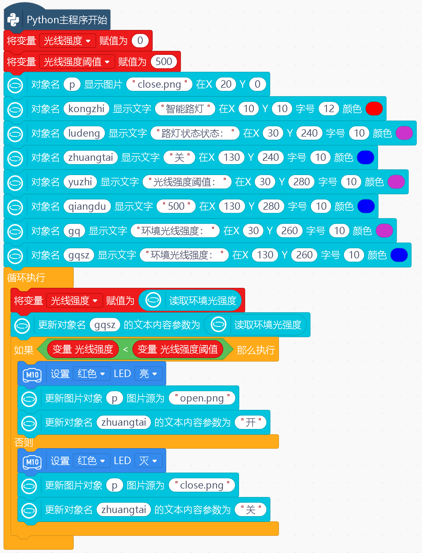 信息科技实验（苏教版）——模拟本地控制单盏路灯系统图1