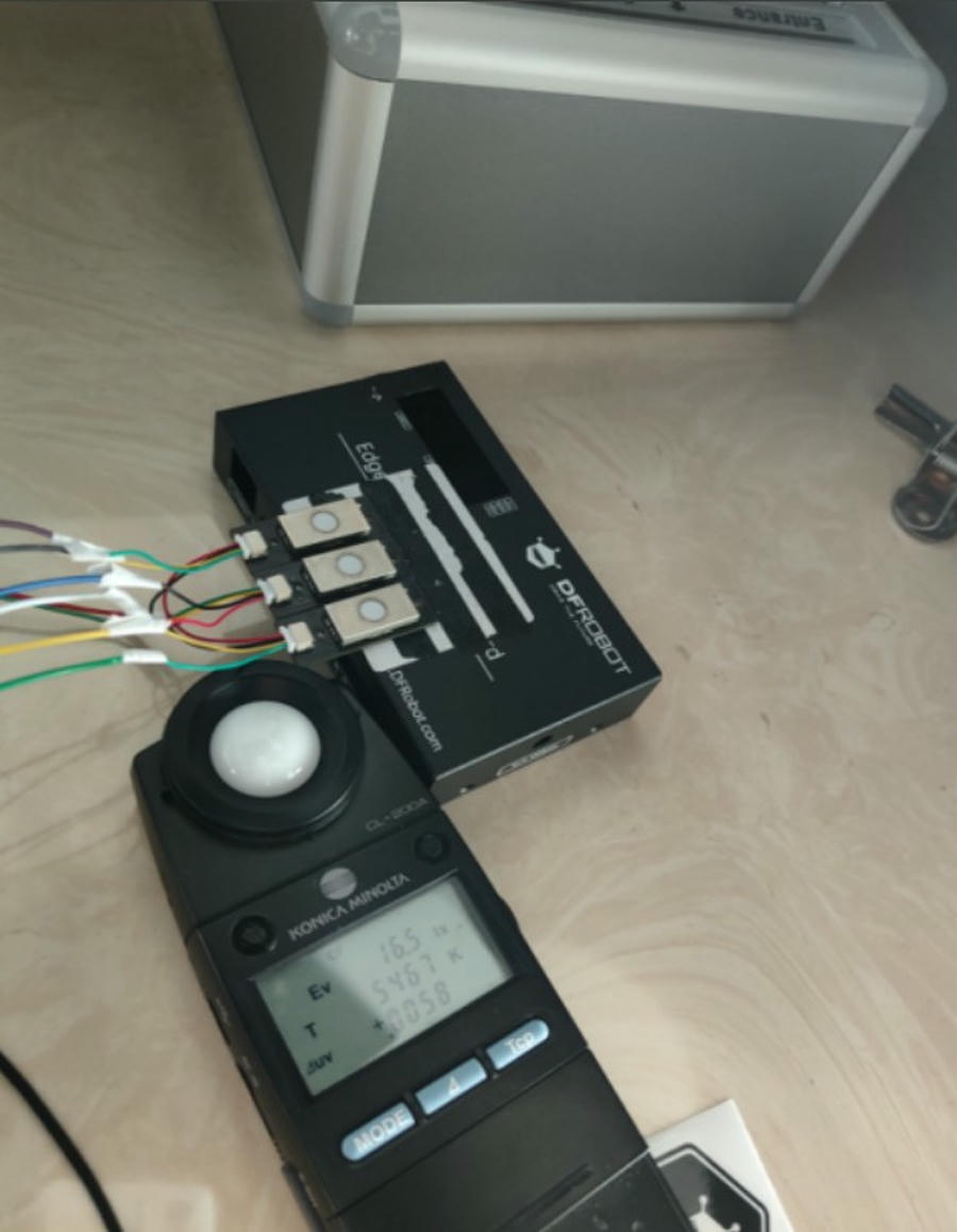 Gravity CCT & ALS 计色温和照度精度测试报告图20