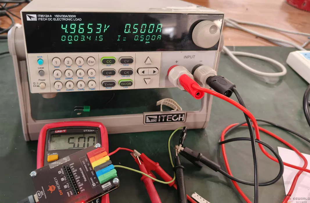 【RainbowLink USB 协议转换器】第5棒:电源输出能力测试图11