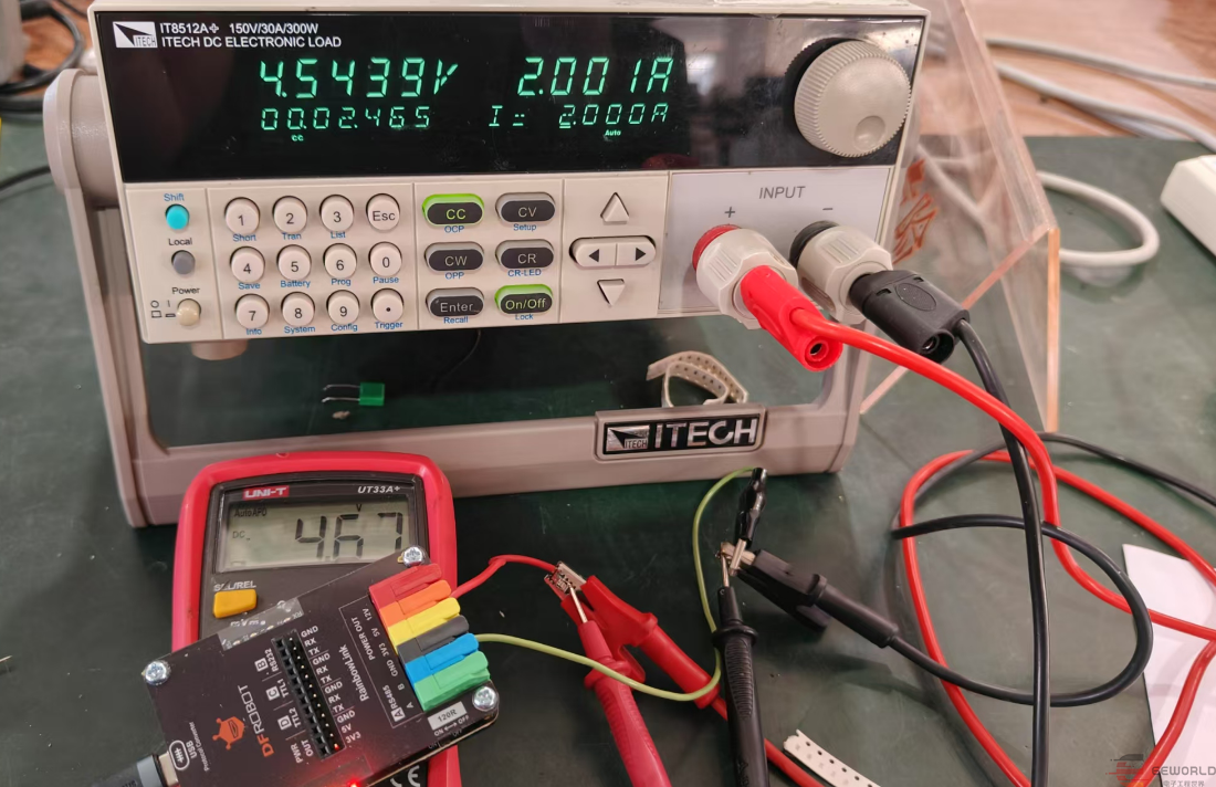 【RainbowLink USB 协议转换器】第5棒:电源输出能力测试图12
