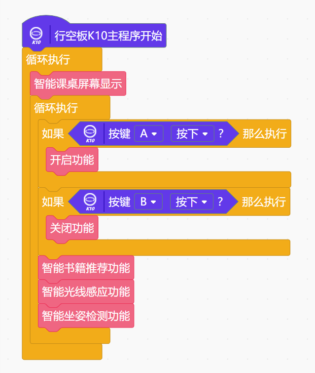 基于行空板K10的人工智能、物联网综合项目——智能课桌封面1