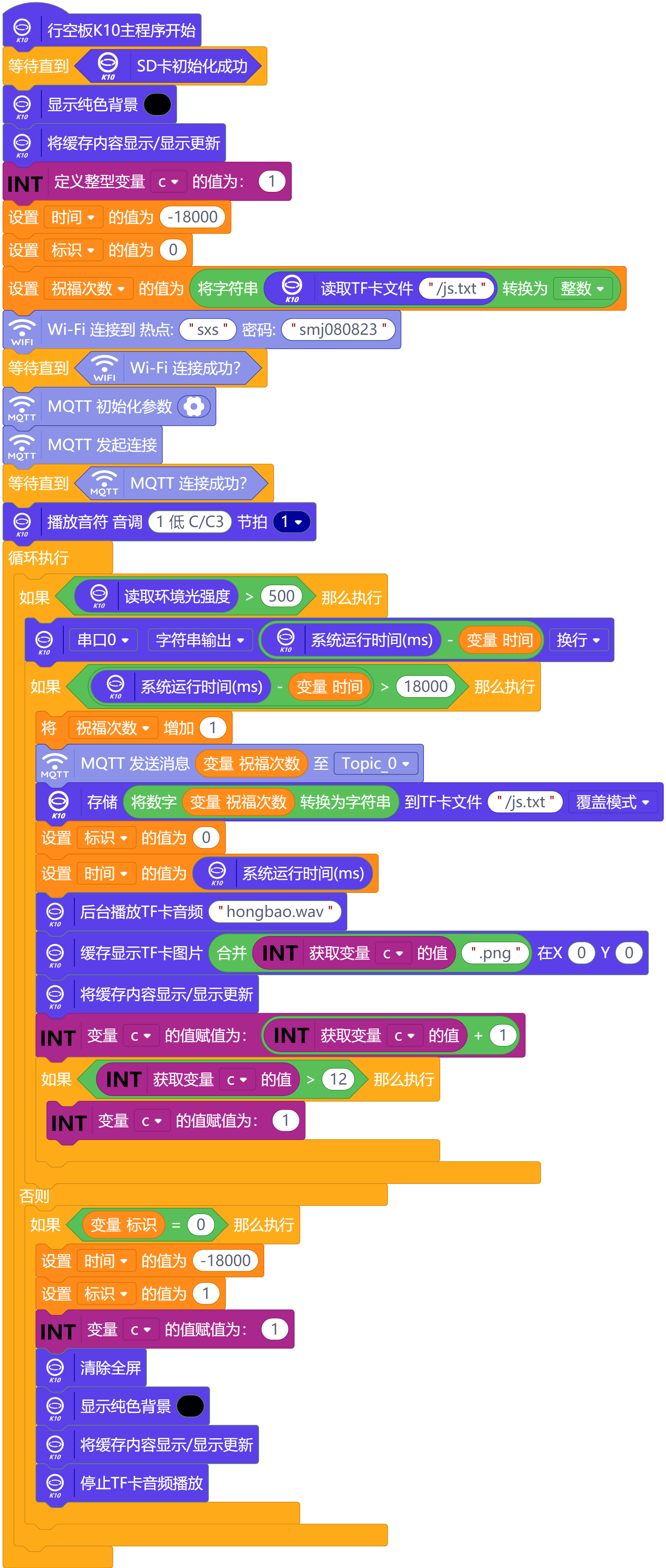 行空板K10 - 乙巳蛇年电子红包送祝福图1