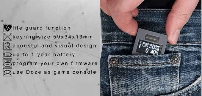可随身携带的智能辐射检测仪、用ATtiny85驱动迷你OLED屏...图4