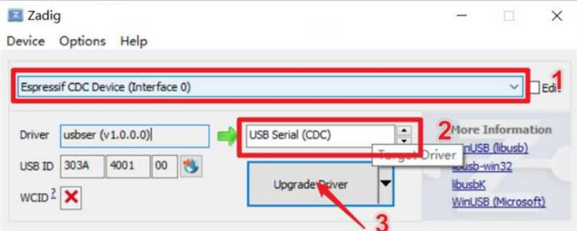 win7系统在Mind+选择端口的位置找不到UNIHIKER K10图2