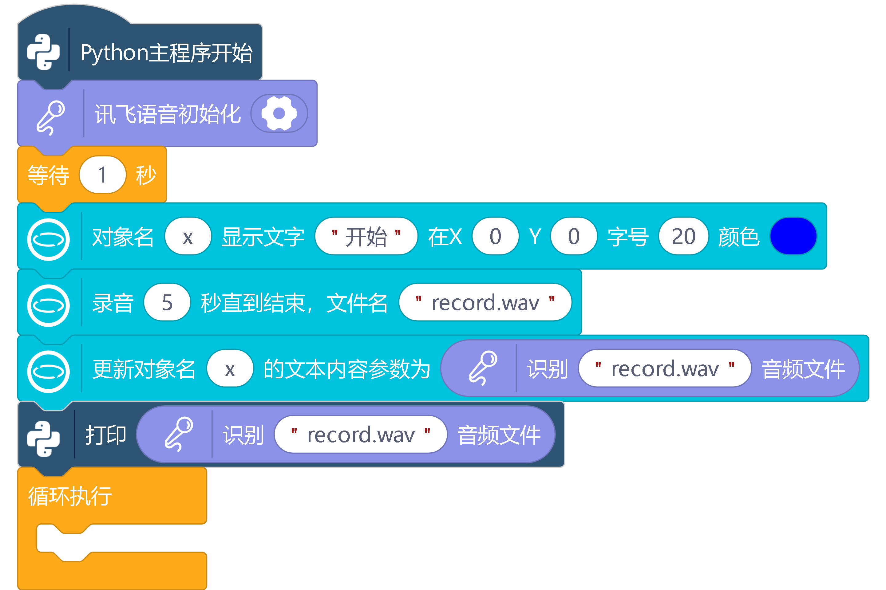 行空板如何用麦克风进行语音识别图1