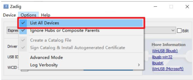 win7系统在Mind+选择端口的位置找不到UNIHIKER K10图6