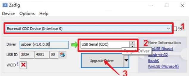 win7系统在Mind+选择端口的位置找不到UNIHIKER K10图7