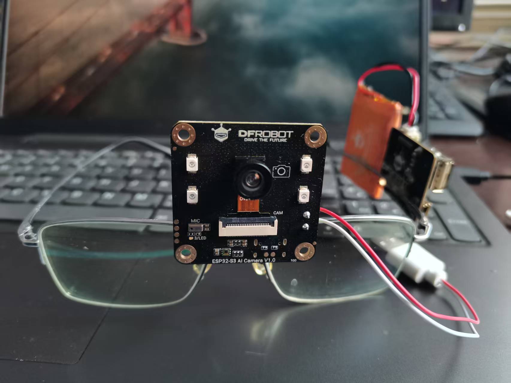 “ESP32-S3 AI智能摄像头”接入Kimi图像理解——盲人AI眼镜图2