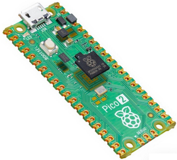 树莓派 PICO 2 简介、MicroPython程序测试图1