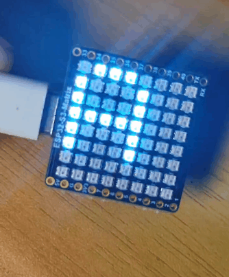 【花雕学编程】Arduino动手做（252）---Matrix显示文本字符图2