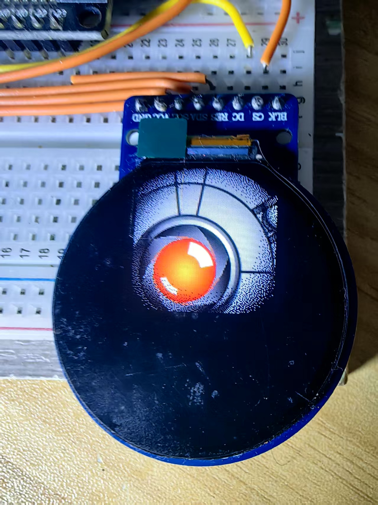 【花雕学编程】Arduino动手做（249）--GC9A01终结者之眼动画图3