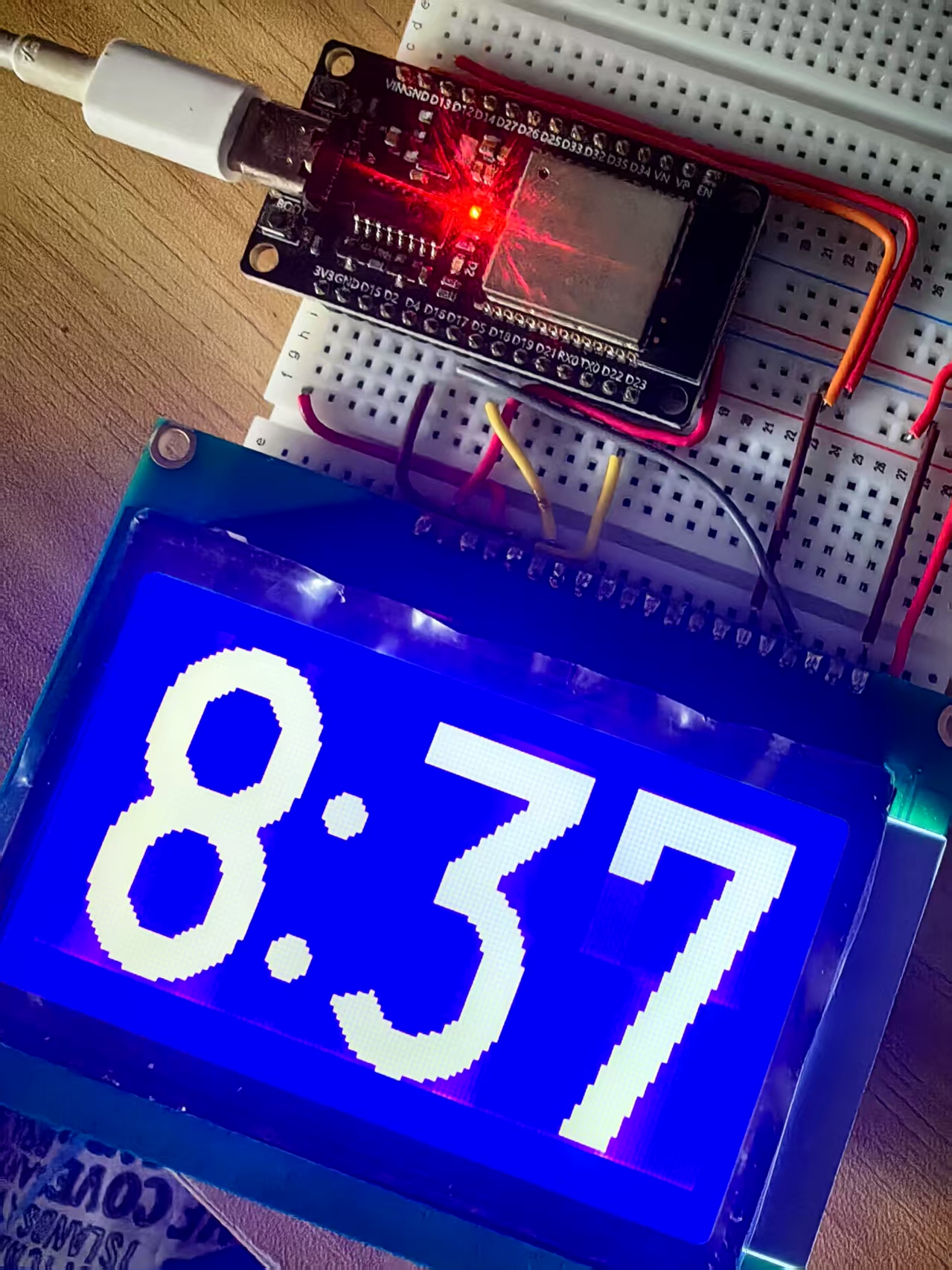 【花雕学编程】Arduino动手做（199）--简单分钟计时器图3