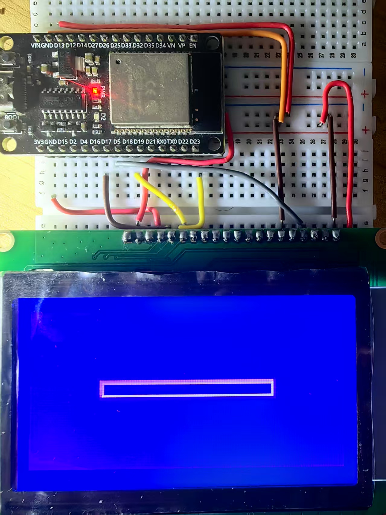 【花雕学编程】Arduino动手做（199）---空心矩形递减递增图2