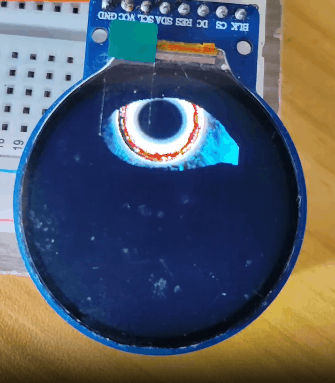 【花雕学编程】Arduino动手做（249）--GC9A01屏39个特色案例图3