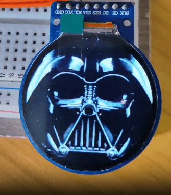 【花雕学编程】Arduino动手做（249）--GC9A01屏39个特色案例图2