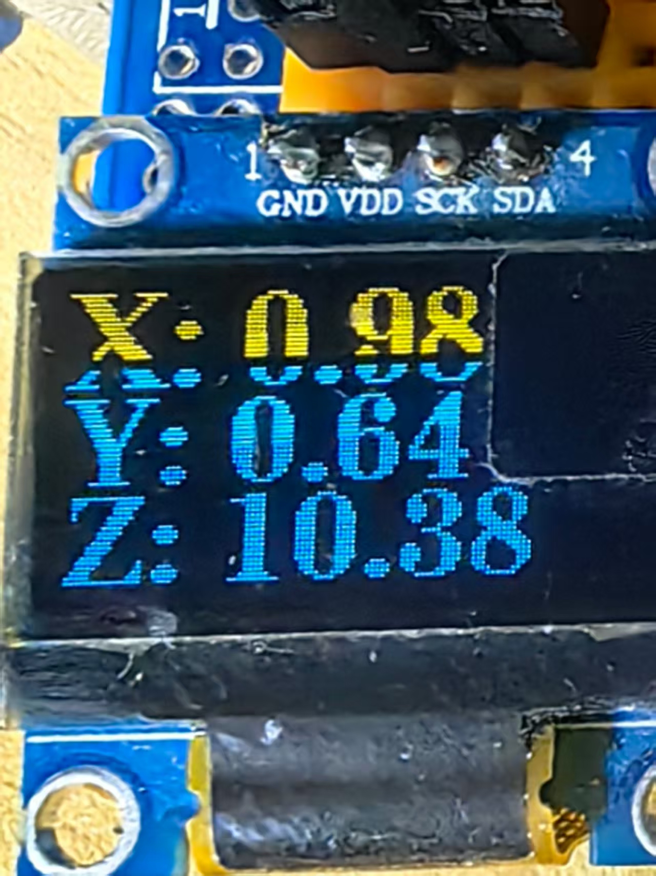 【花雕学编程】Arduino动手做（239）---ADXL335三轴6个小实验图3