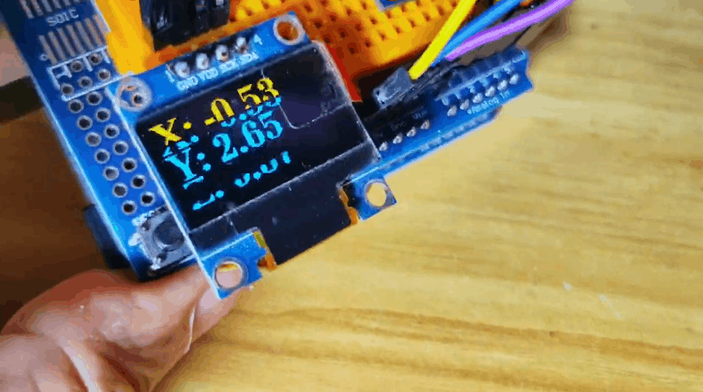 【花雕学编程】Arduino动手做（239）---ADXL335三轴6个小实验图2