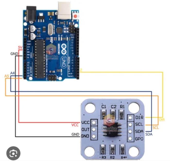 【花雕学编程】Arduino动手做（225）---AS5600的16个小实验图1