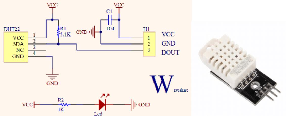 【花雕学编程】Arduino动手做（218）--DHT22模块五个小实验图1